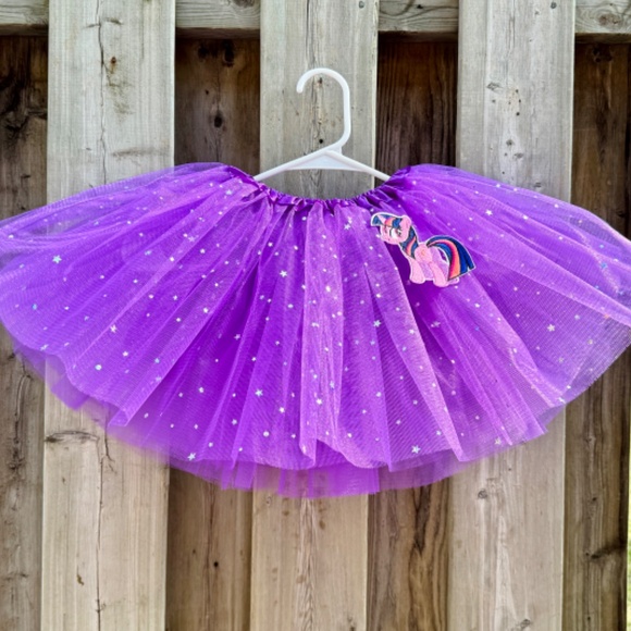 Cartoon Tutu 4 Full Layer Kid Tutu Birthday Outfit Princess Dress - Picture 1 of 5